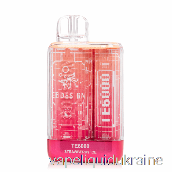 Vape Liquid Ukraine EB TE6000 Disposable Strawberry Ice